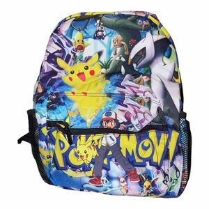 Vibrant Pokémon Character Backpack